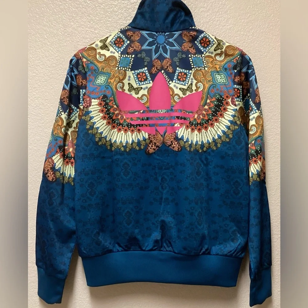 Adidas X Farm Rio Brazil jacket Borbomix Butterfly limited edition - Picture 4 of 16